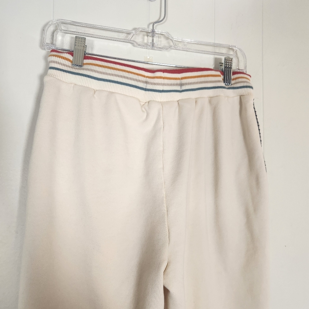 Spiritual Gangster Hudson Cream And Multi-color Jogger Sweatpants Size Small - Picture 8 of 16